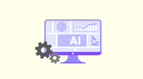 AI 기반 코스웨어, AI 디지털교과서를 의미하는 모니터와 각종 콘텐츠